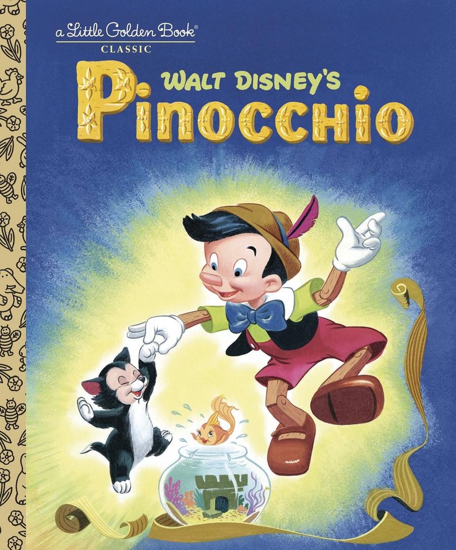 Pinocchio Little Golden Board Book HC