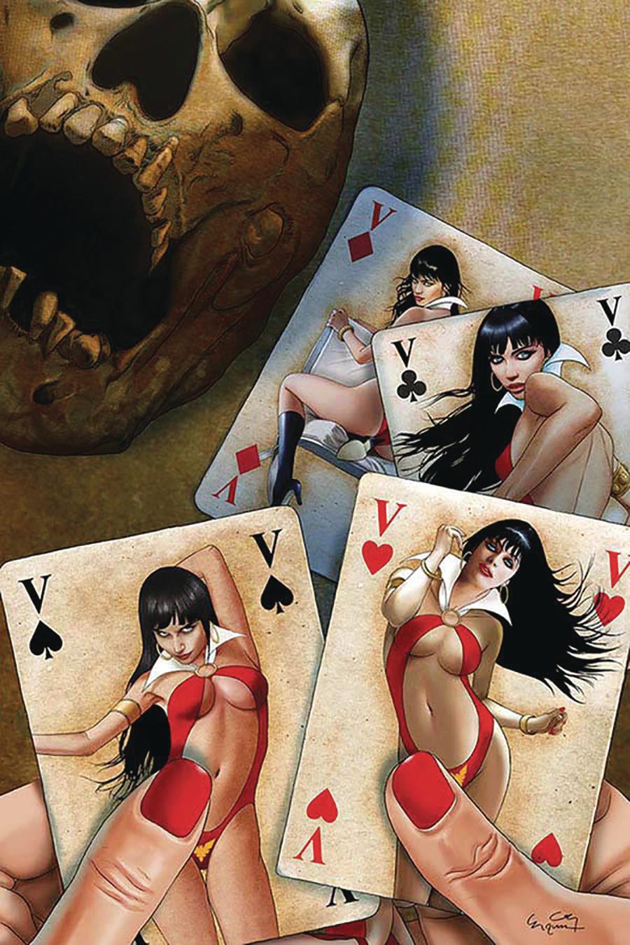 Vampirella Vol 8 #7 Cover O Incentive Ergun Gunduz Virgin Cover