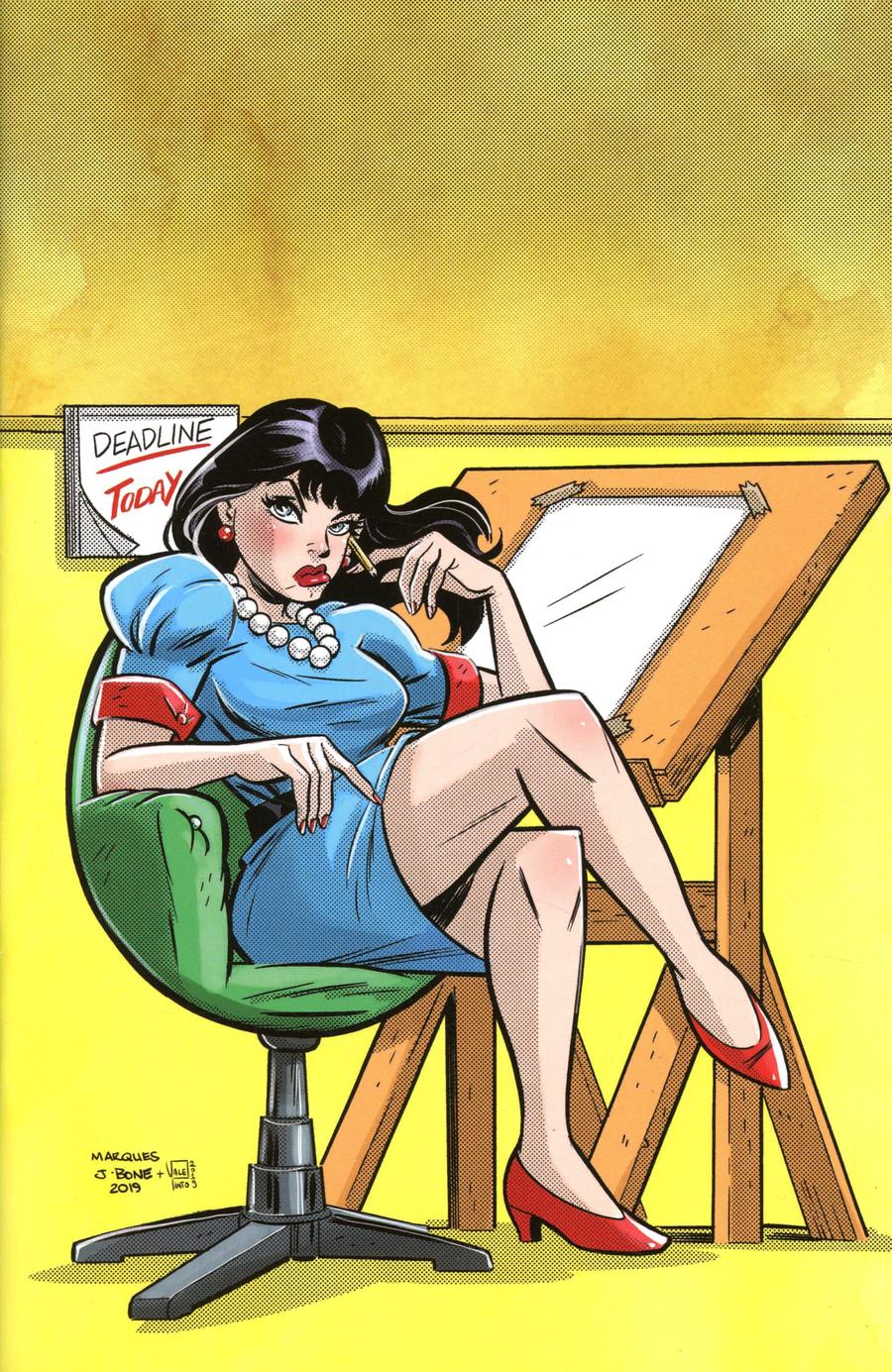 Bettie Page Unbound #10 Cover L Incentive Anthony Marques Virgin Cover