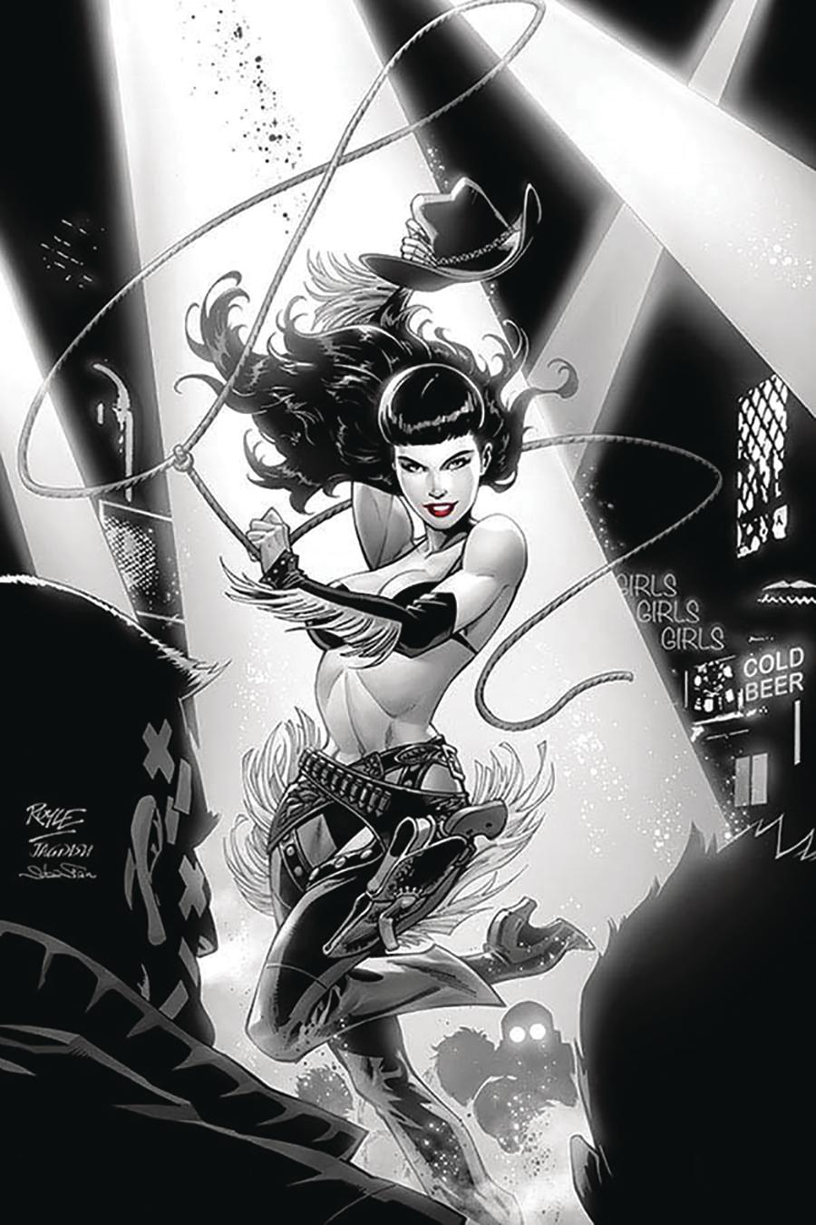 Bettie Page Unbound #10 Cover M Incentive John Royle Virgin Cover