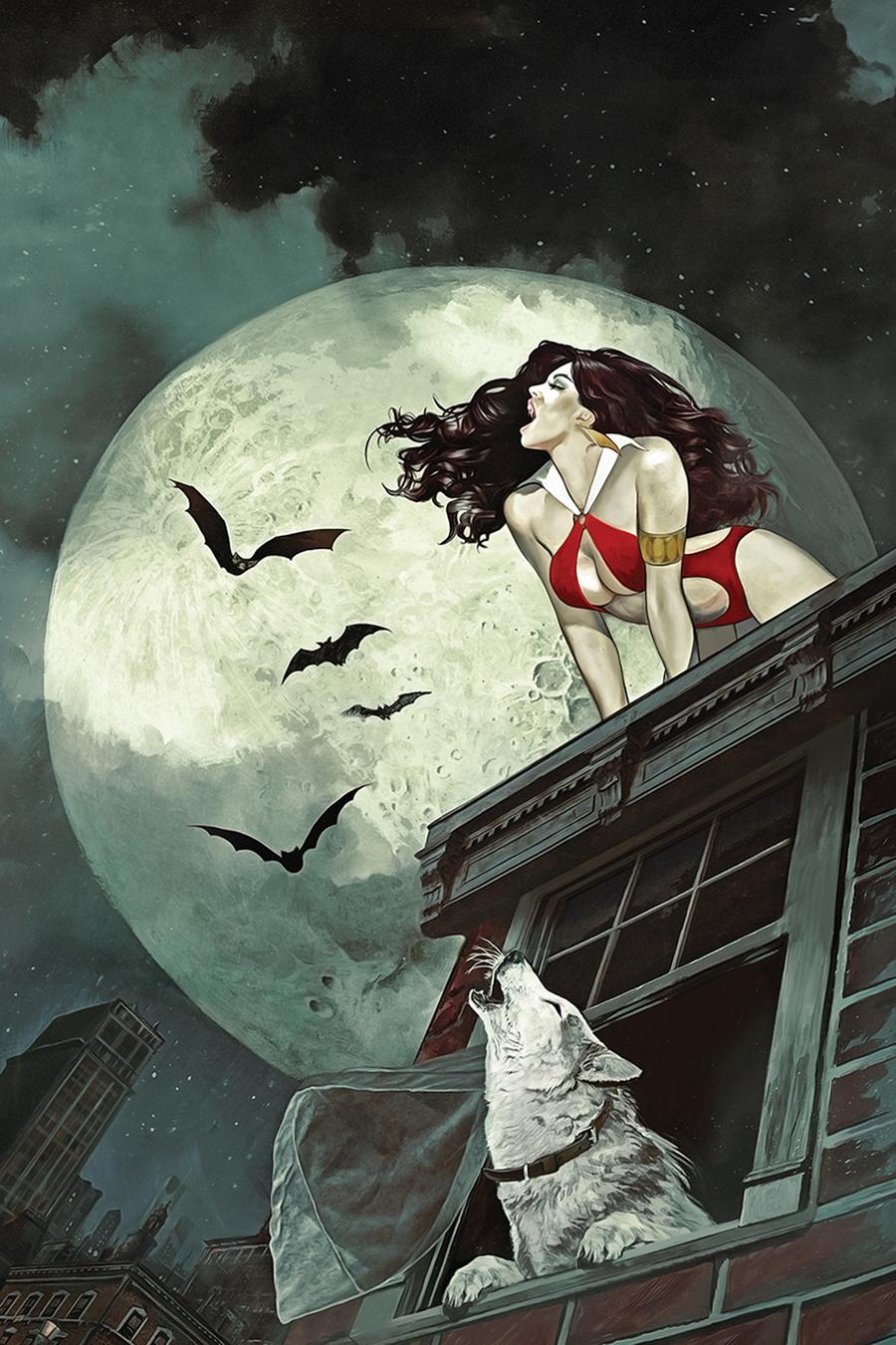 Vampirella Vol 8 #7 Cover W Limited Edition Fay Dalton Virgin Cover