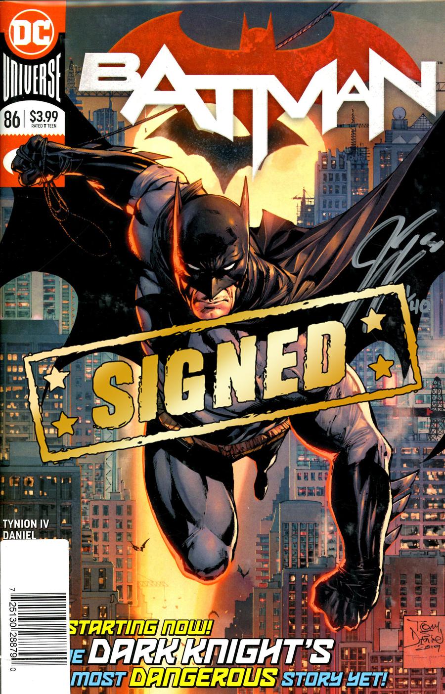 Batman Vol 3 #86 Cover C DF Signed By James Tynion IV