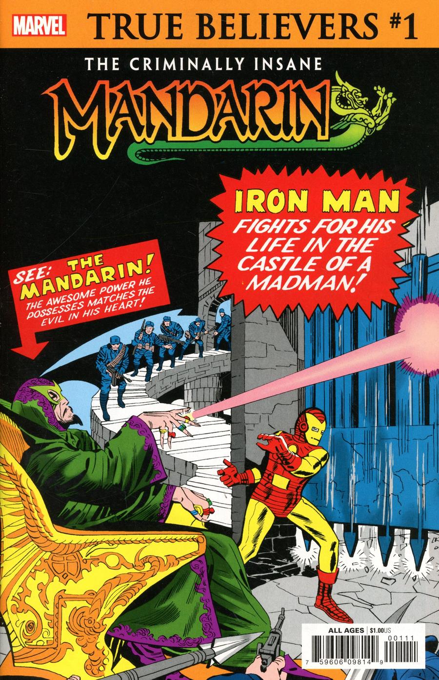 True Believers Criminally Insane Mandarin #1