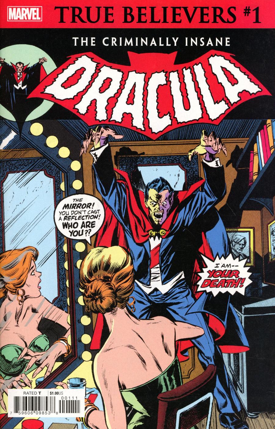 True Believers Criminally Insane Dracula #1