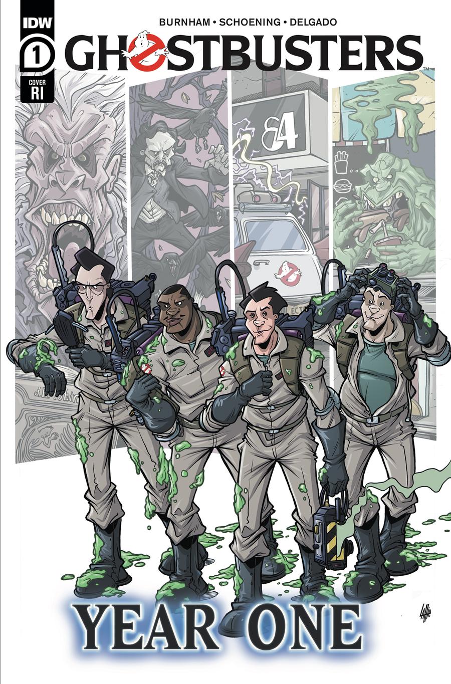 Ghostbusters Year One #1 Cover C Incentive Tim Lattie Variant Cover