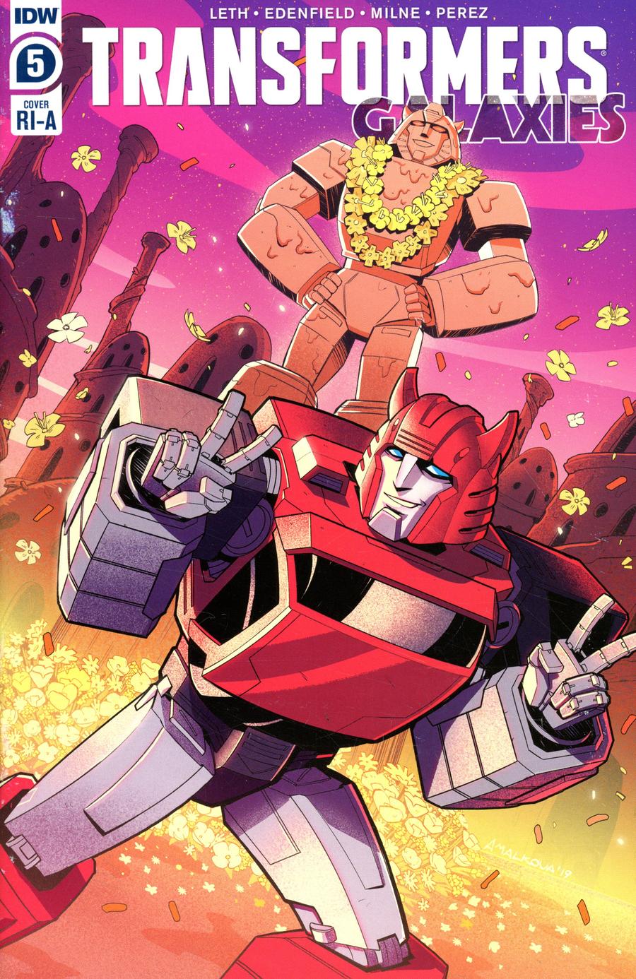 Transformers Galaxies #5 Cover C Incentive Anna Malkova Variant Cover