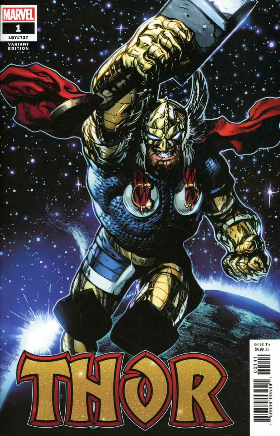 Thor Vol 6 #1 Cover N Incentive Ryan Stegman Variant Cover