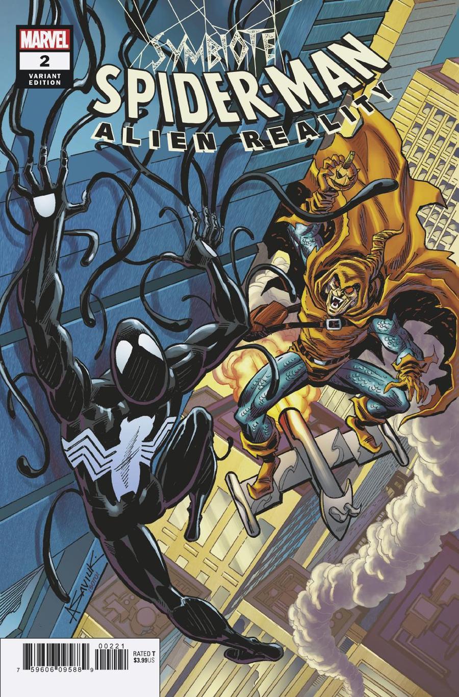 Symbiote Spider-Man Alien Reality #2 Cover D Incentive Alex Saviuk Variant Cover