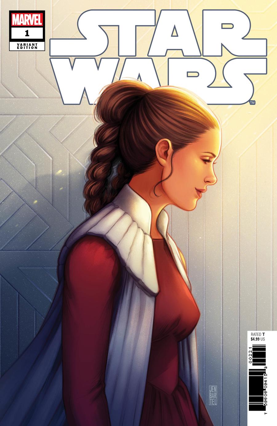 Star Wars Vol 5 #1 Cover H Incentive Jen Bartel Princess Leia Variant Cover