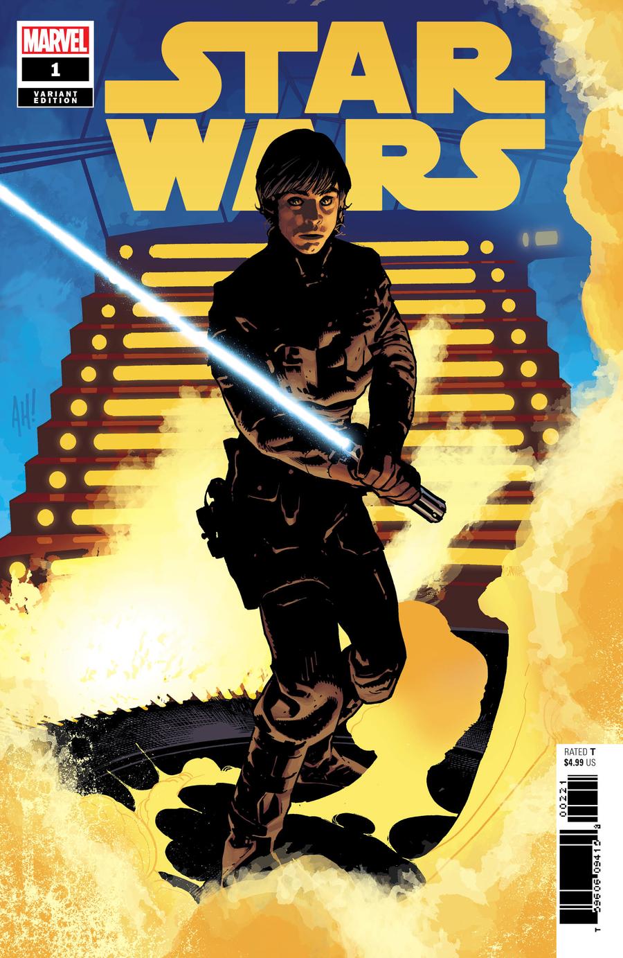 Star Wars Vol 5 #1 Cover I Incentive Adam Hughes Luke Skywalker Variant Cover