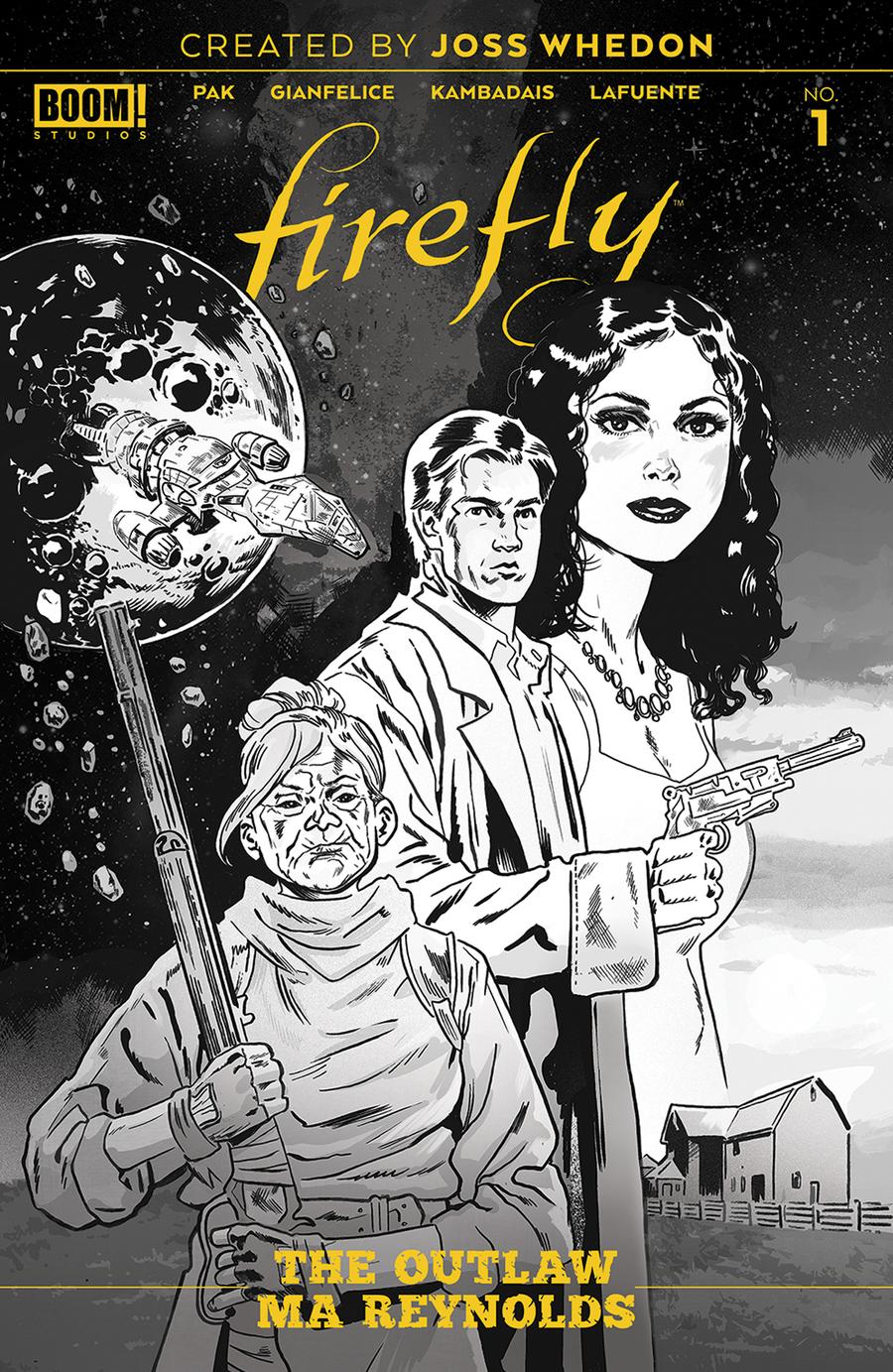 Firefly Outlaw Ma Reynolds #1 Cover C Incentive Michael Walsh Variant Cover