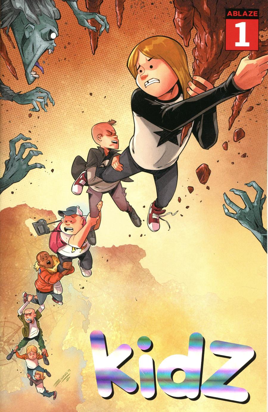 Kidz #1 Cover E Incentive Foil Variant Cover