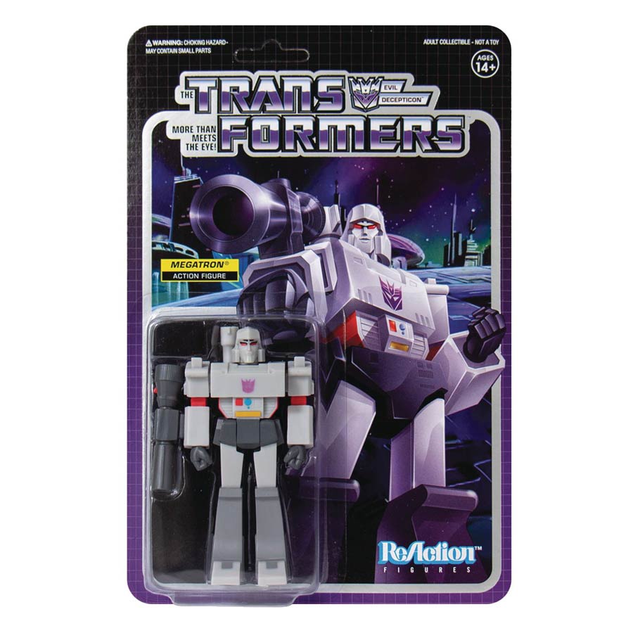 Transformers ReAction Figure - Megatron
