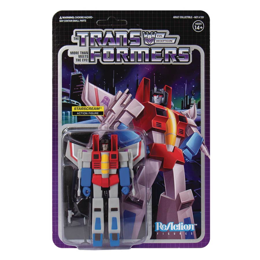 Transformers ReAction Figure - Starscream