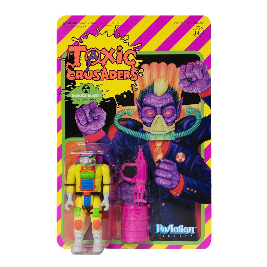 Toxic Crusaders ReAction Figure - Radiation Ranger