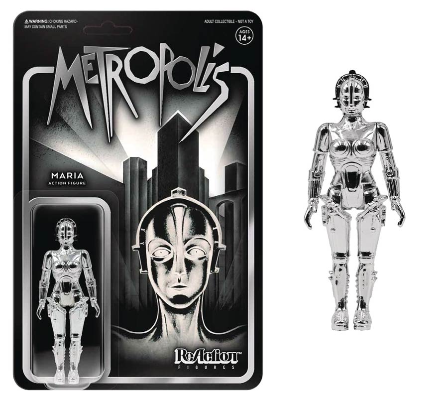Metropolis ReAction Figure - Maria (Silver)
