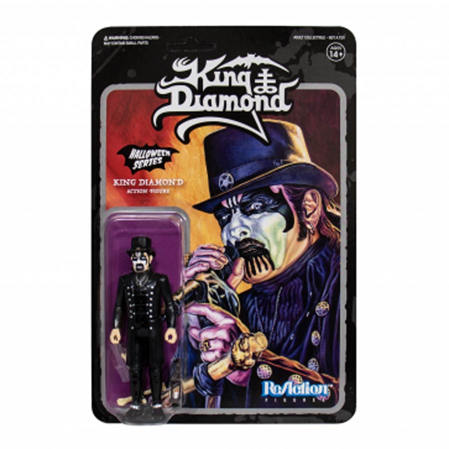 King Diamond ReAction Figure - Modern Top Hat Version