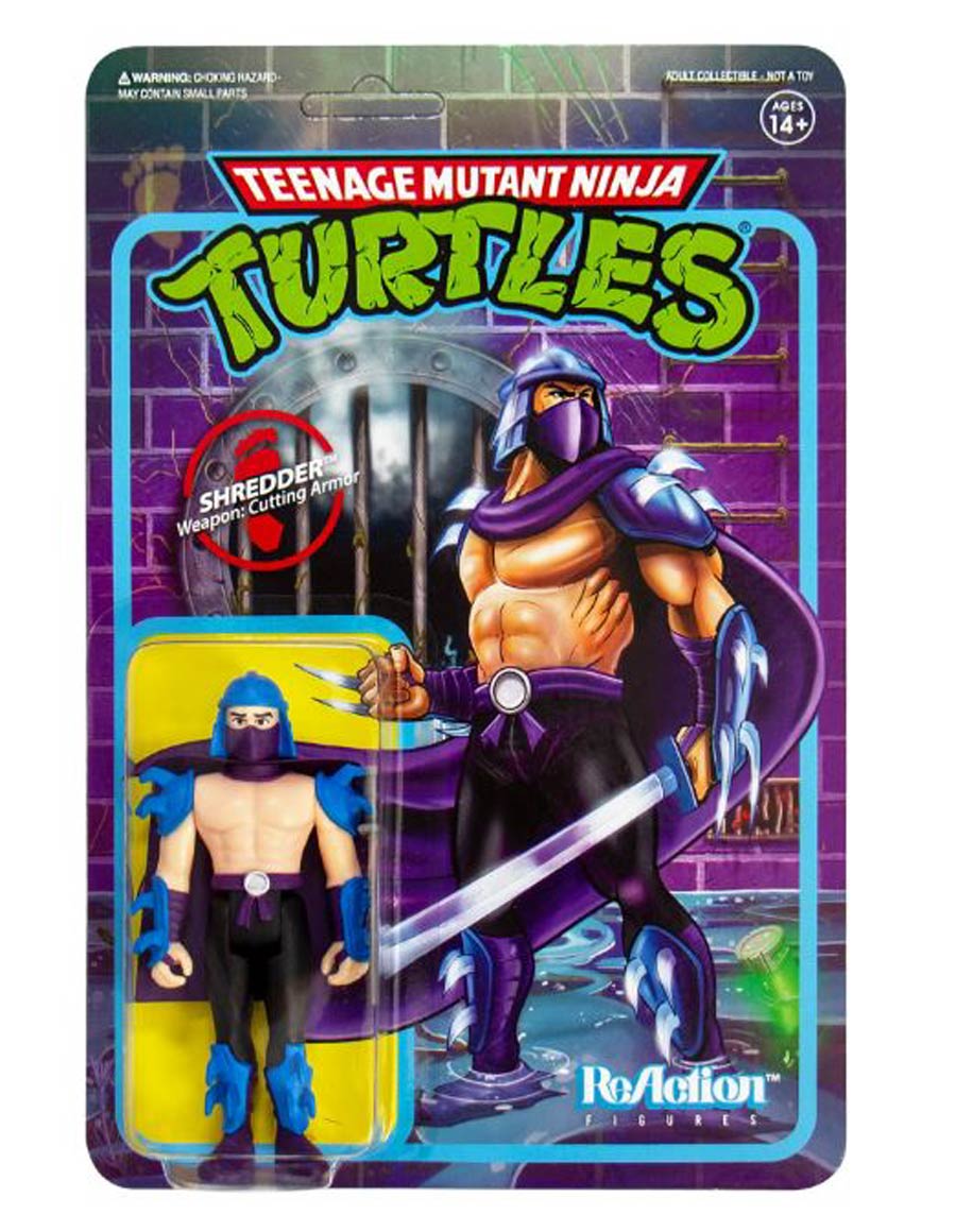 Teenage Mutant Ninja Turtles ReAction Figure - Shredder