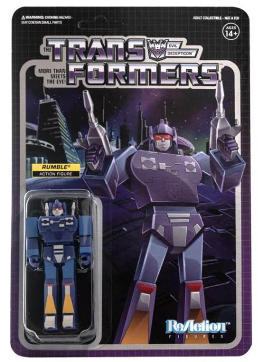 Transformers ReAction Figure - Rumble
