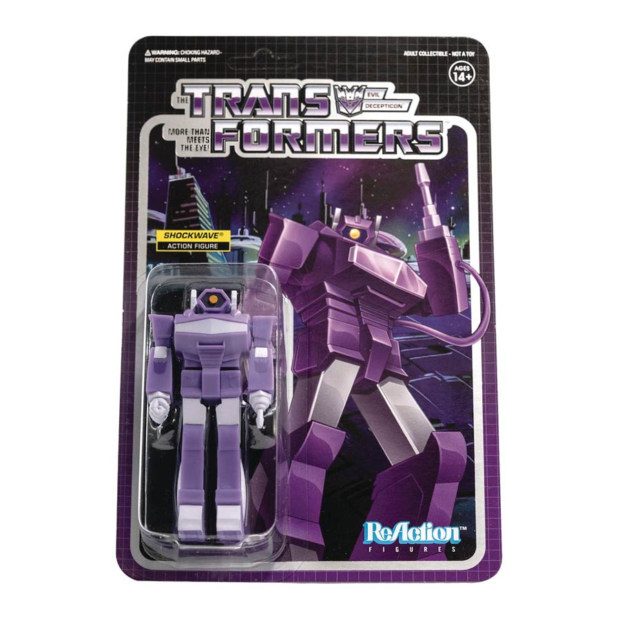 Transformers ReAction Figure - Shockwave