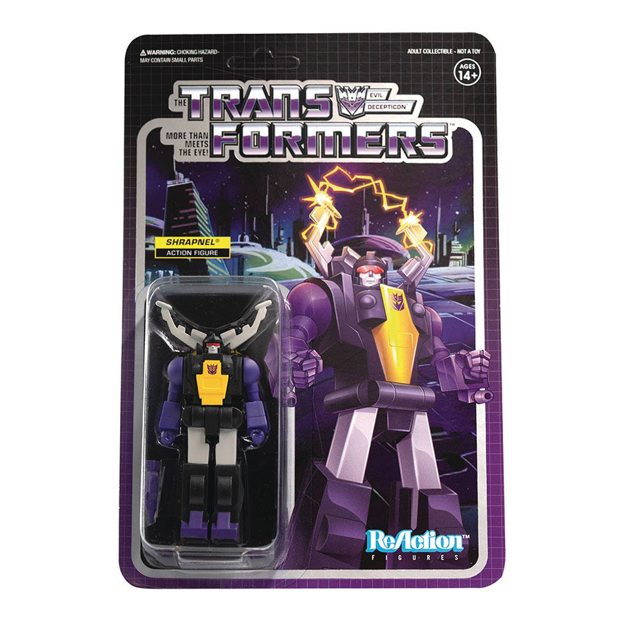 Transformers ReAction Figure - Shrapnel