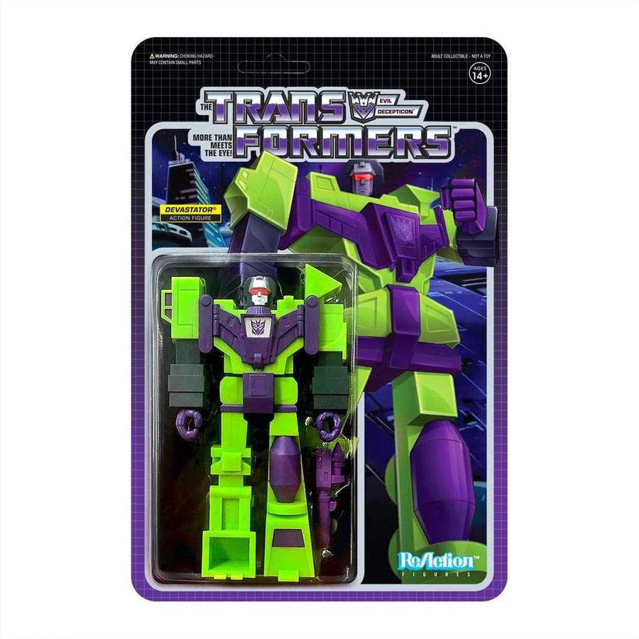 Transformers XL Reaction Figure - Devastator