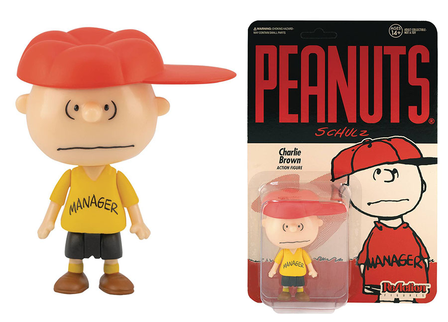 Peanuts ReAction Figure - Manager Charlie Brown