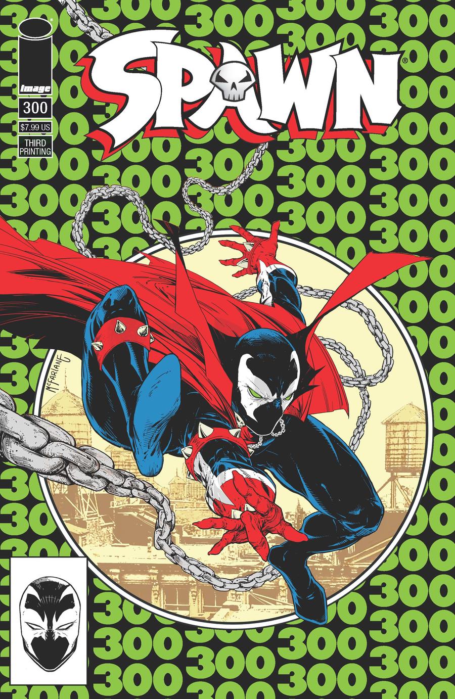 Spawn #300 Cover S 3rd Ptg Variant Todd McFarlane Cover