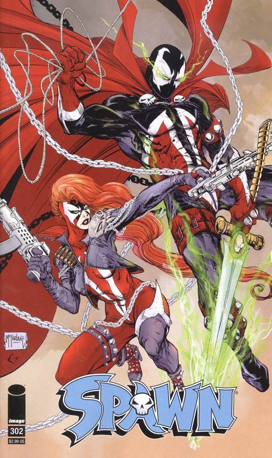 Spawn #302 Cover D Variant Todd McFarlane Cover