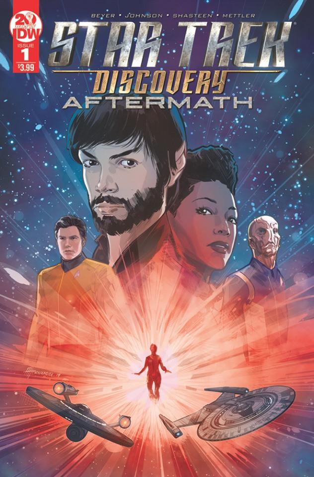 Star Trek Discovery Aftermath #1 Cover D 2nd Ptg Variant Angel Hernandez Cover