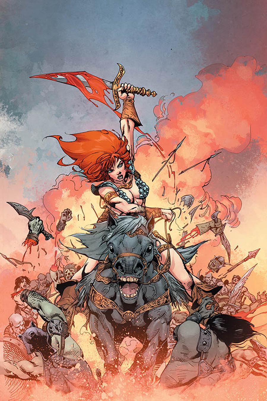 Red Sonja Vol 8 #10 Cover H Incentive Roberto Castro Virgin Cover