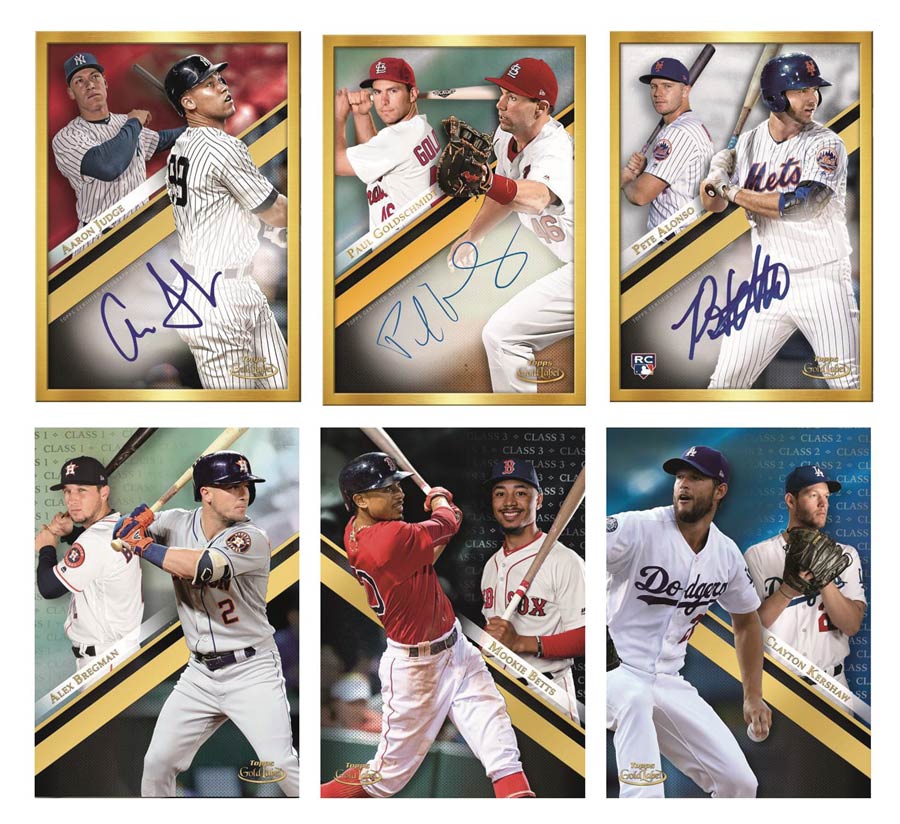 Topps 2019 Gold Label Baseball Trading Cards Pack