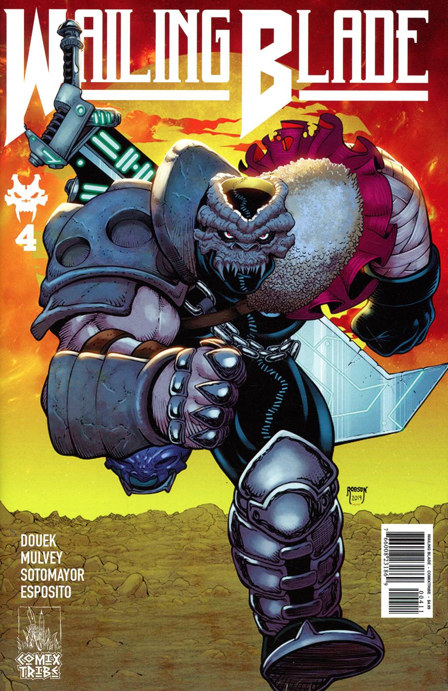 Wailing Blade #4 Cover B Will Robson
