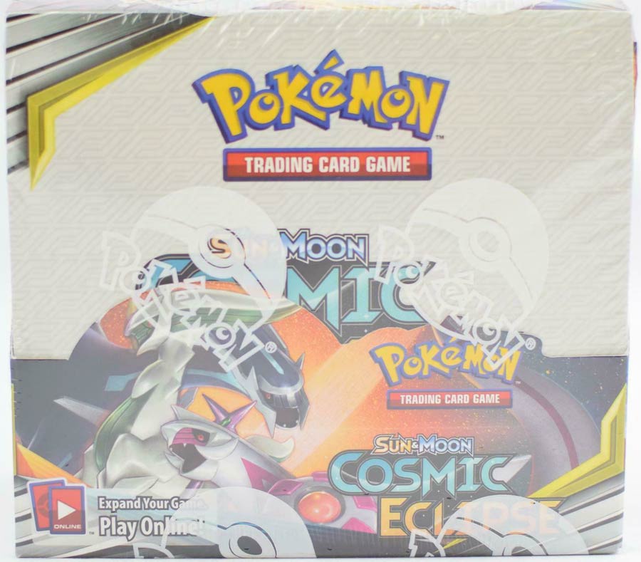 Pokemon TCG Cosmic Eclipse Booster Display Of 36 Booster Packs