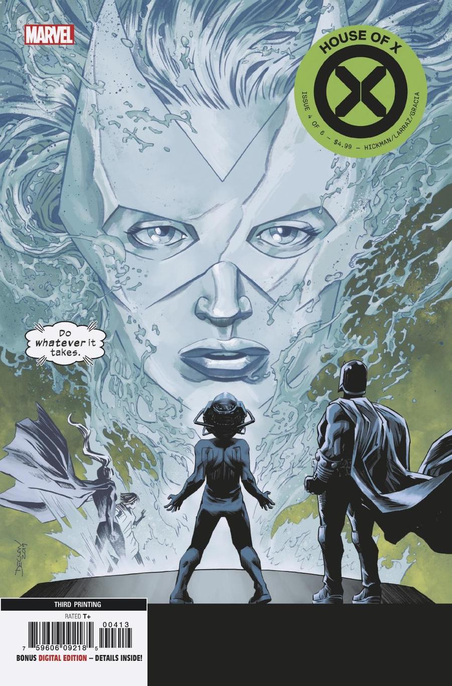 House Of X #4 Cover J 3rd Ptg Variant Declan Shalvey Cover