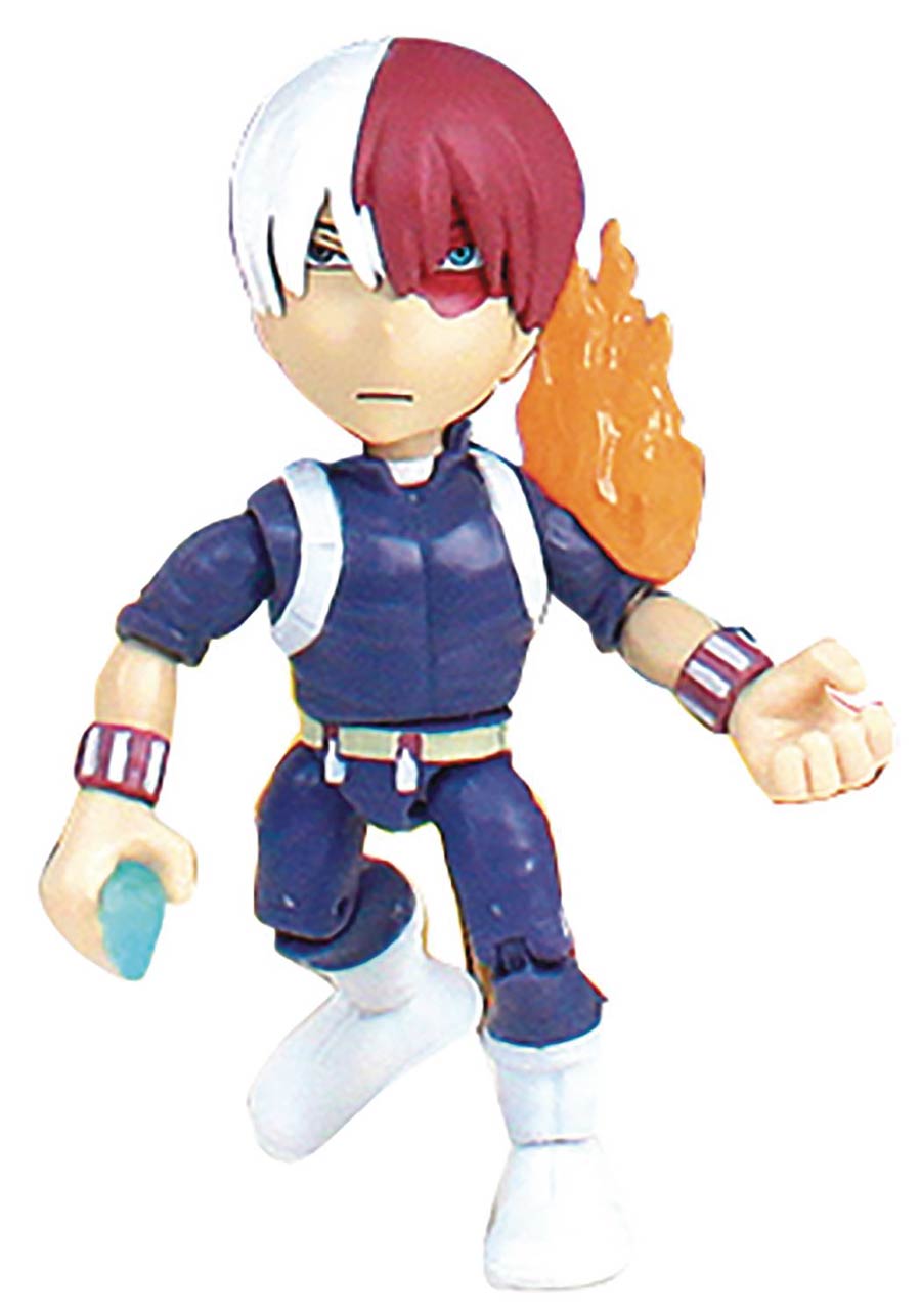 The Loyal Subjects x My Hero Academia Todoroki Mini Figure 12-Piece Solid Case