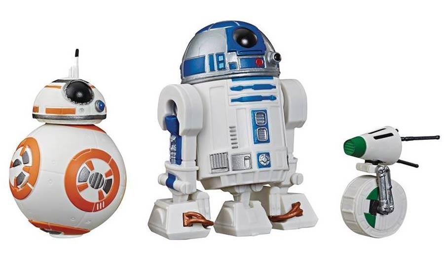Star Wars Galaxy Of Adventures Droid 5-Inch Scale 3-Pack Action Figure