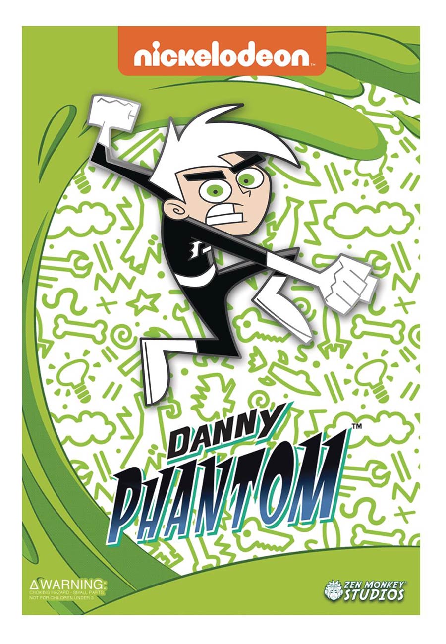 Danny Phantom Leaping Danny Limited Hard Enamel Pin
