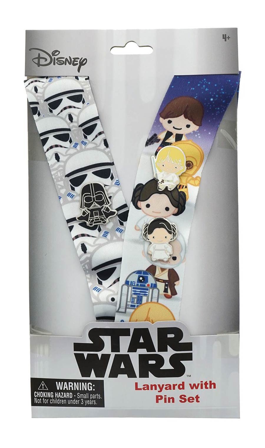 Star Wars Deluxe Con Exclusive Lanyard With Enamel Pin Set