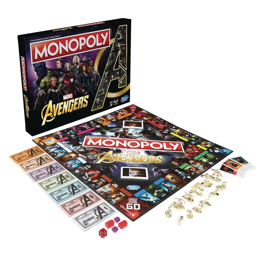 Monopoly Avengers Edition Game