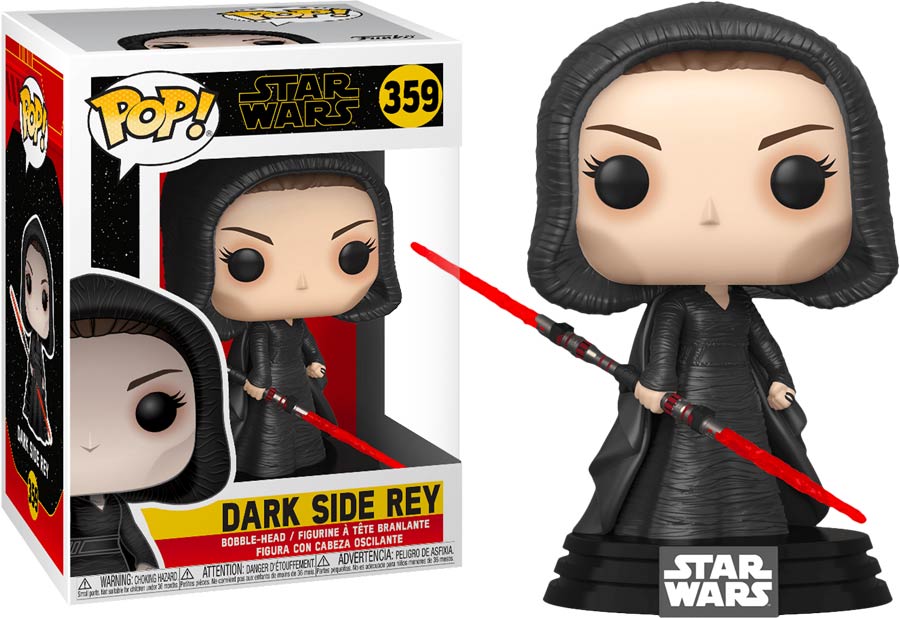 POP Star Wars Star Wars The Rise Of Skywalker Dark Rey Vinyl Bobble Head