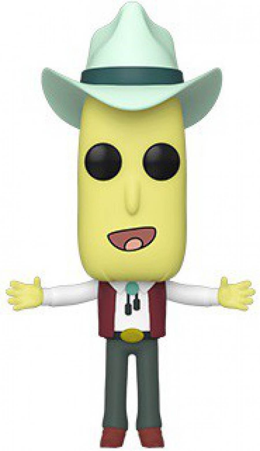 POP Animation Rick And Morty Mr. Poopybutthole Auctioneer Vinyl Figure