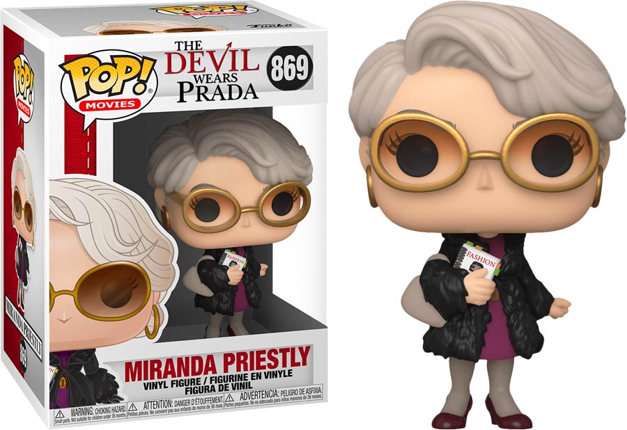 POP Movies The Devil Wears Prada Miranda Priestly Vinyl Figure