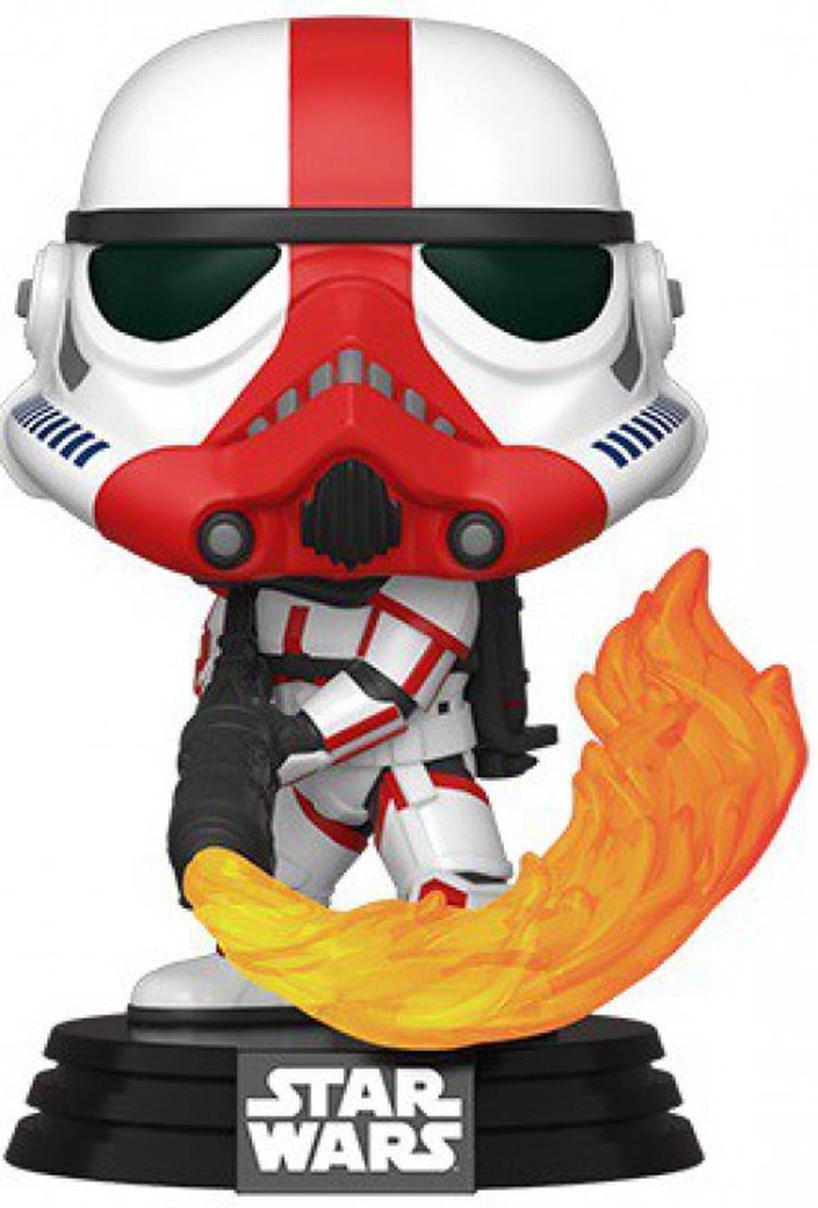 POP Star Wars The Mandalorian Incinerator Stormtrooper Vinyl Bobble Head