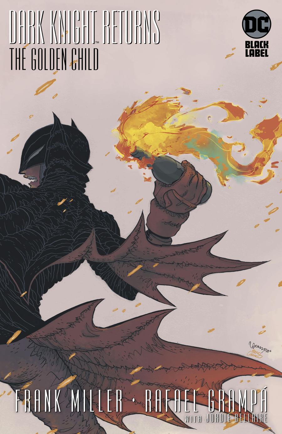 Dark Knight Returns The Golden Child #1 Cover B Variant Rafael Grampa Cover