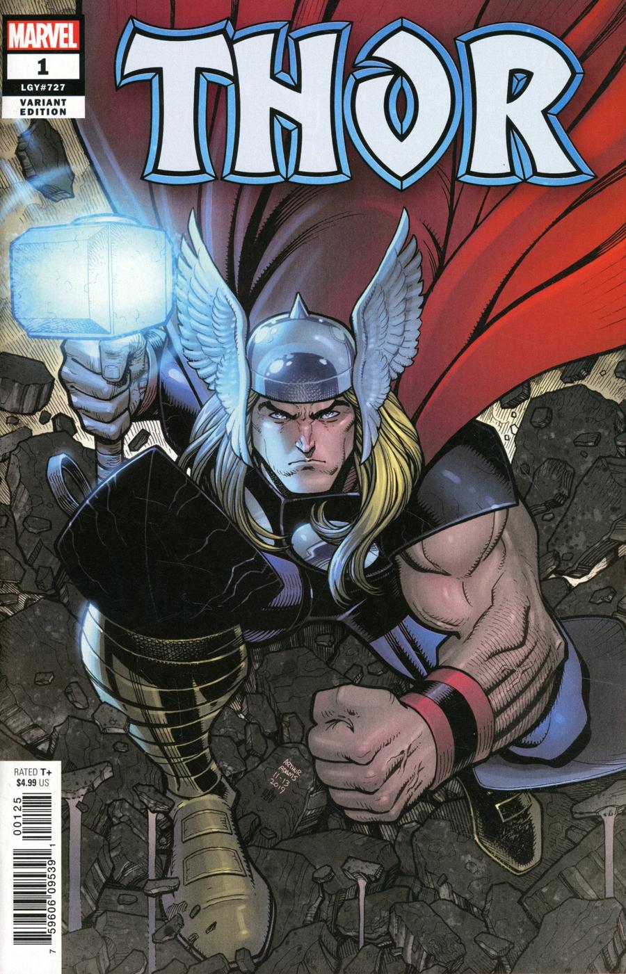 Thor Vol 6 #1 Cover I Variant Arthur Adams Cover