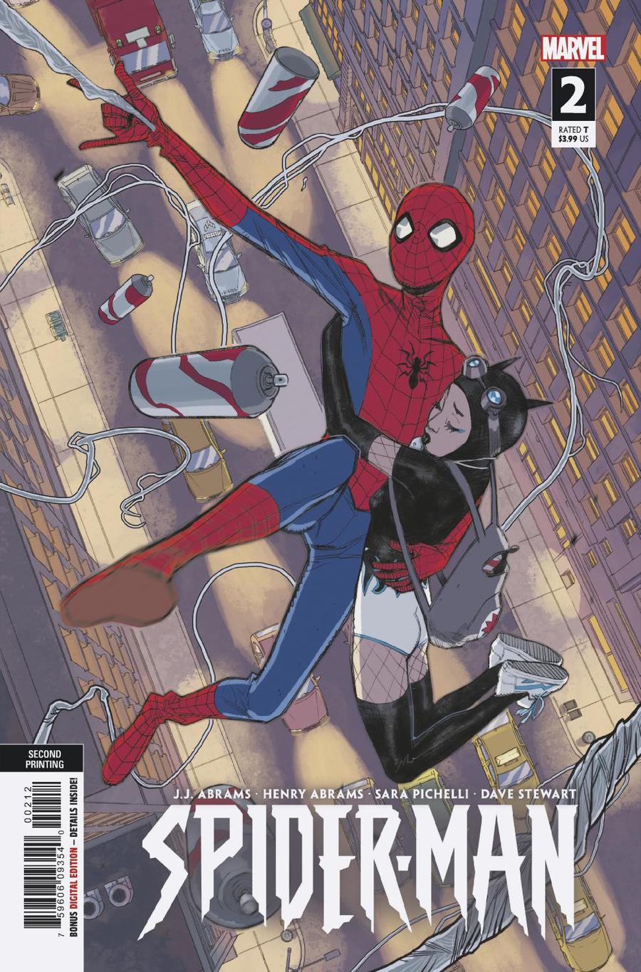 Spider-Man Vol 3 #2 Cover C 2nd Ptg Sara Pichelli Variant Cover