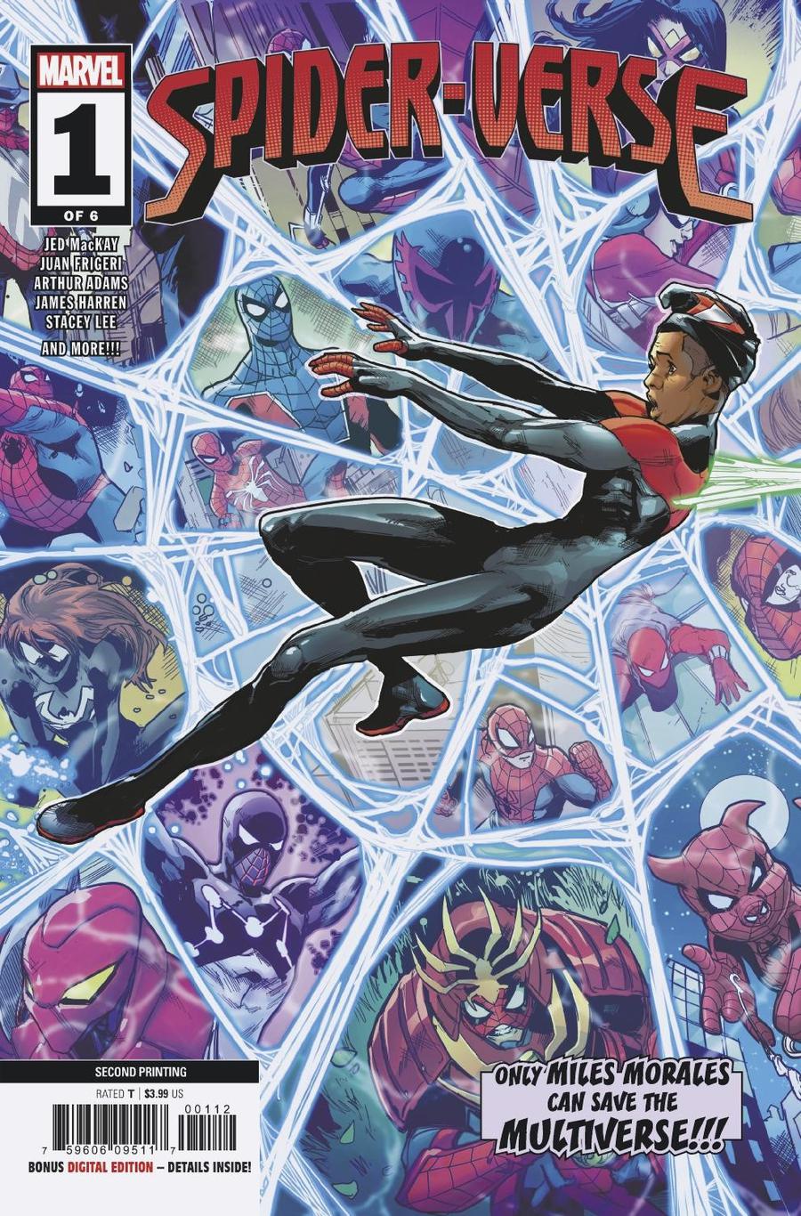 Spider-Verse Vol 3 #1 Cover F 2nd Ptg Variant Juan Frigeri Cover