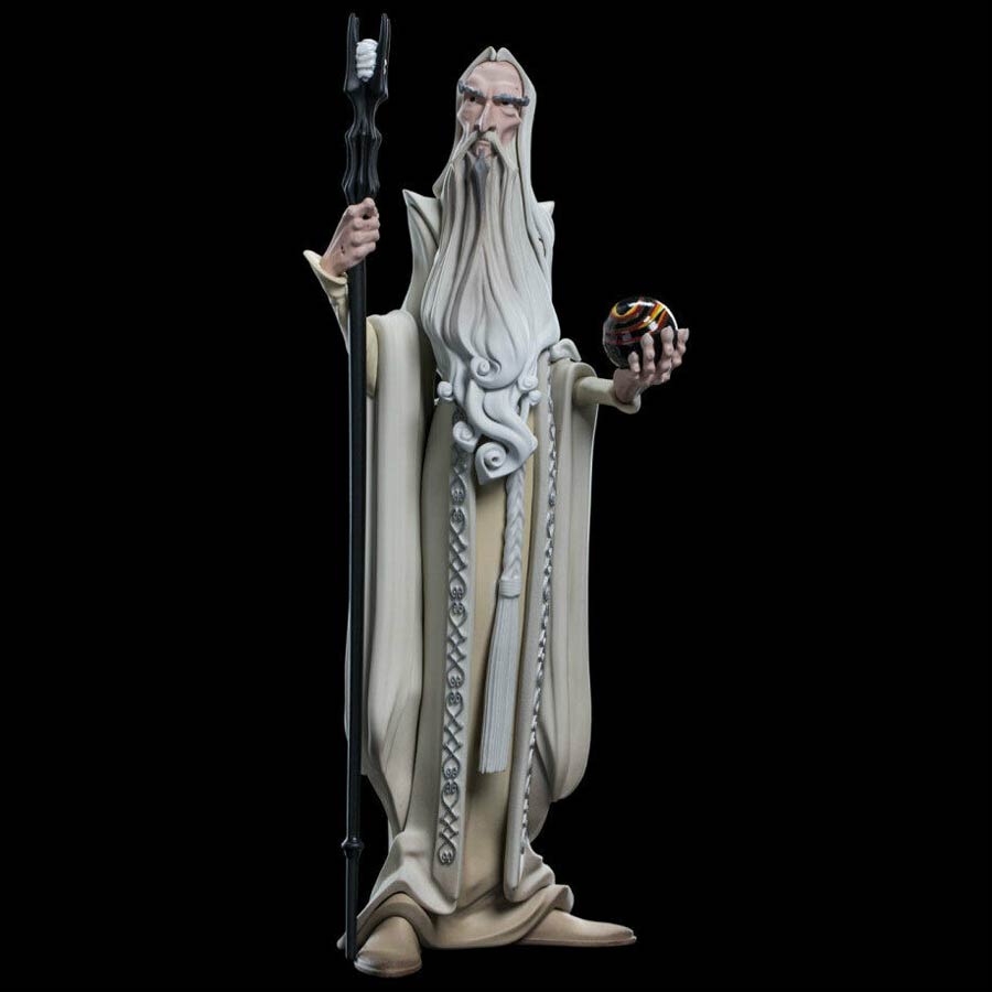 Mini Epics Lord Of The Rings Saruman Vinyl Figure