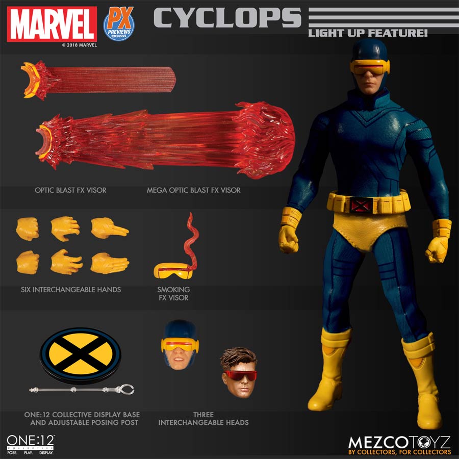 One-12 Collective Marvel Classic Cyclops Previews Exclusive Action Figure
